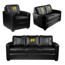 Load image into Gallery viewer, Silver Loveseat with  Jeff Gordon #24 Logo
