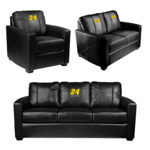 Cargar imagen en el visor de la galería, Silver Loveseat with  Jeff Gordon #24 with Signature Logo
