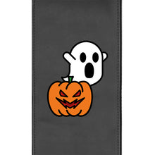 Cargar imagen en el visor de la galería, Silver Club Chair with Spooky Pumpkin Patch Logo
