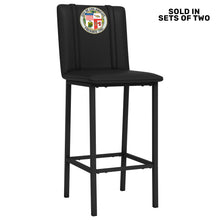 Load image into Gallery viewer, Bar Stool 500 with City of Los Angeles Seal Set of 2
