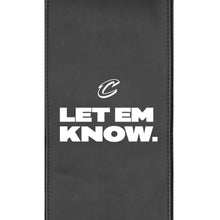 Load image into Gallery viewer, Curve Task Chair with Cleveland Cavaliers Let Em Know Playoffs Logo
