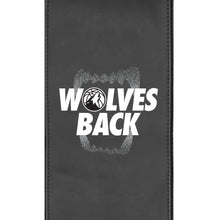 Load image into Gallery viewer, Curve Task Chair with Minnesota Timberwolves Wolves Back Playoffs Logo
