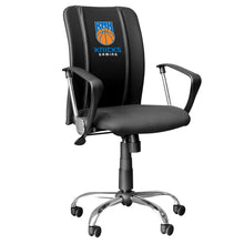 Load image into Gallery viewer, Curve Task Chair with Knicks Gaming Global Logo
