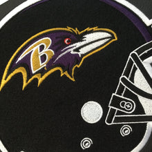 Load image into Gallery viewer, Xpression Pro Gaming Chair with Baltimore Ravens Helmet Logo
