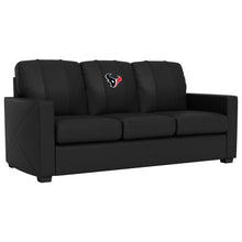 Load image into Gallery viewer, Silver Sofa with  Houston Texans Primary Logo
