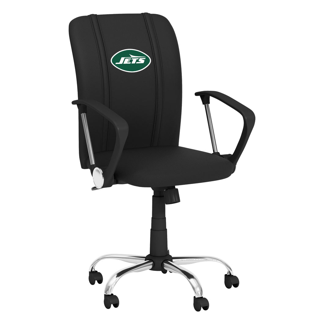 Curve Task Chair with  New York Jets Legacy Secondary Logo
