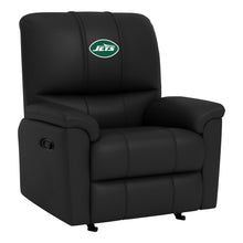 Load image into Gallery viewer, Rocker Recliner with New York Jets Legacy Secondary Logo
