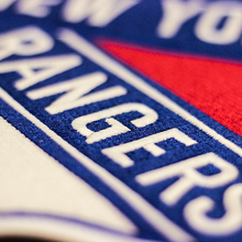 Load image into Gallery viewer, Side Chair 2000 with New York Rangers Logo Set of 2
