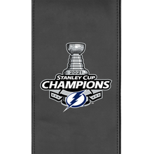 Load image into Gallery viewer, Curve Task Chair with Tampa Bay Lightning 2021 Stanley Cup Champions Logo

