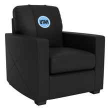 Load image into Gallery viewer, Silver Club Chair with Utah Hockey Club Primary Logo
