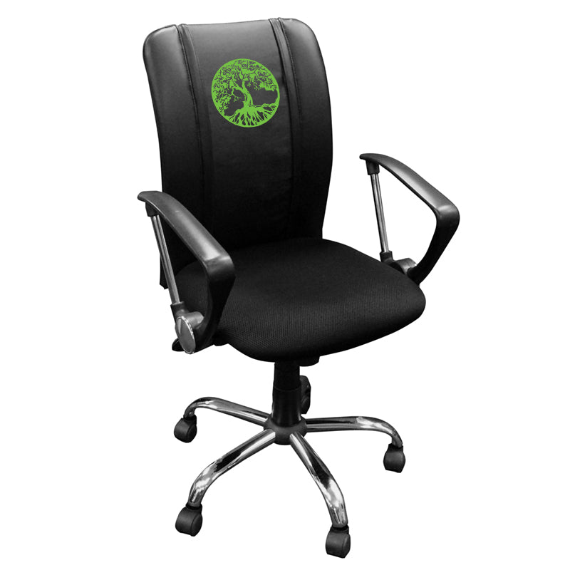 Curve Task Chair with Tree of Life Logo Panel