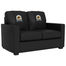 Load image into Gallery viewer, Silver Loveseat with  Oklahoma Wildcatters Primary Logo
