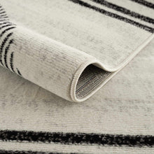 Carregar imagem no visualizador da galeria, Angus Black&amp;White Geometric Area Rug
