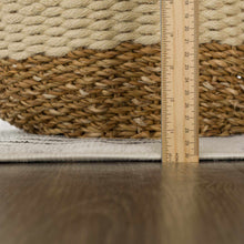 Carregar imagem no visualizador da galeria, Angus Black&amp;White Geometric Area Rug
