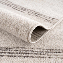 Load image into Gallery viewer, Deja Cream &amp; Charcoal Area Rug - Clearance
