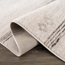 Load image into Gallery viewer, Deja Cream &amp; Charcoal Area Rug - Clearance
