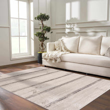 Load image into Gallery viewer, Deja Cream &amp; Charcoal Area Rug - Clearance
