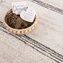 Load image into Gallery viewer, Deja Cream &amp; Charcoal Area Rug - Clearance
