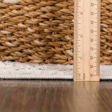 Load image into Gallery viewer, Divya Cream &amp; Charcoal Area Rug - Clearance
