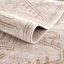 Load image into Gallery viewer, Divya Cream &amp; Gold Area Rug - Clearance
