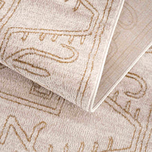 Load image into Gallery viewer, Divya Cream &amp; Gold Area Rug - Clearance

