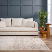 Load image into Gallery viewer, Divya Cream &amp; Gold Area Rug - Clearance
