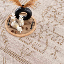 Load image into Gallery viewer, Divya Cream &amp; Gold Area Rug - Clearance
