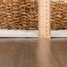 Load image into Gallery viewer, Divya Cream &amp; Silver Blue Area Rug - Clearance
