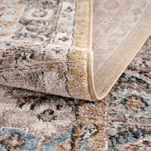 Carregar imagem no visualizador da galeria, Albie Gold &amp; Beige Area Rug - Clearance
