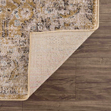 Carregar imagem no visualizador da galeria, Anana Gold &amp; Beige Area Rug - Clearance
