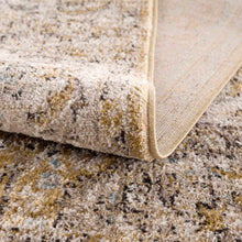 Carregar imagem no visualizador da galeria, Anana Gold &amp; Beige Area Rug - Clearance
