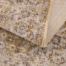 Carregar imagem no visualizador da galeria, Anana Gold &amp; Beige Area Rug - Clearance
