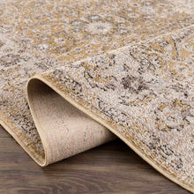 Carregar imagem no visualizador da galeria, Anana Gold &amp; Beige Area Rug - Clearance
