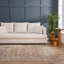 Carregar imagem no visualizador da galeria, Anana Gold &amp; Beige Area Rug - Clearance
