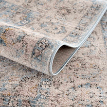 Carregar imagem no visualizador da galeria, Anana Silver Blue &amp; Beige Area Rug - Clearance
