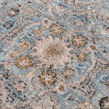Carregar imagem no visualizador da galeria, Anana Silver Blue &amp; Beige Area Rug - Clearance
