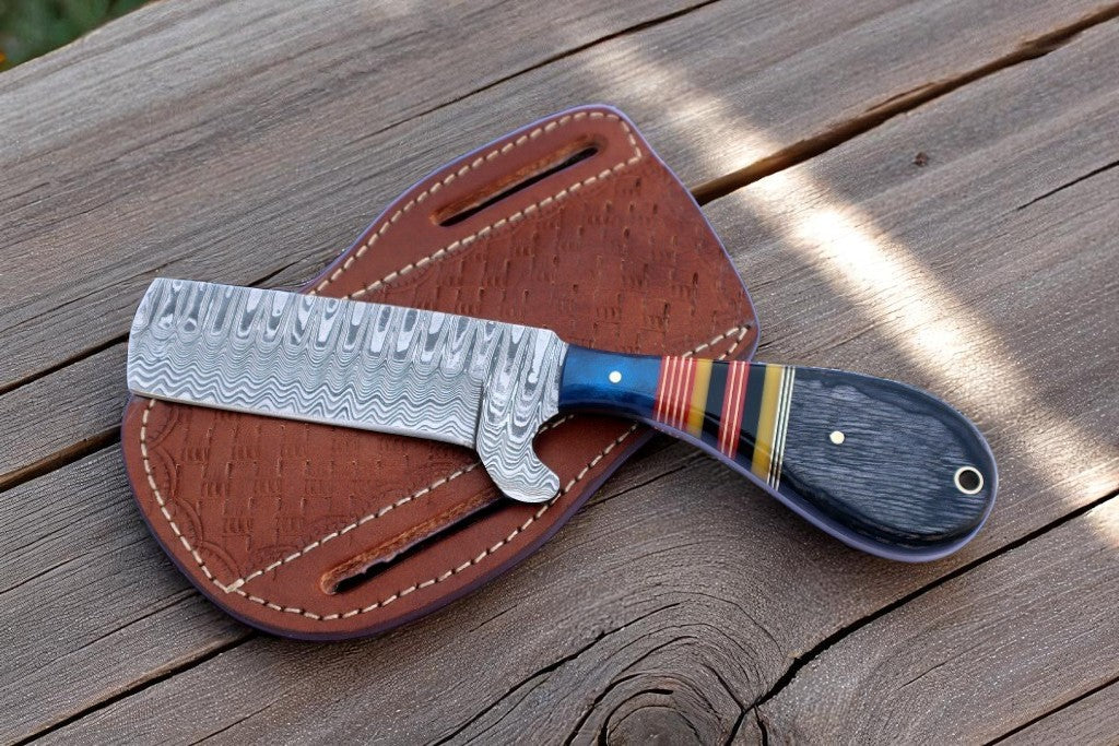 Custom Handmade Bull Cutter Knife – 8