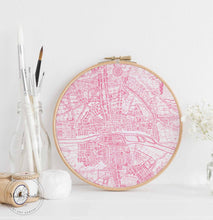 Load image into Gallery viewer, Paris Map - Mesh Stencil 18x24
