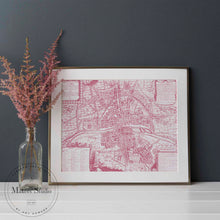 Load image into Gallery viewer, Paris Map - Mesh Stencil 18x24
