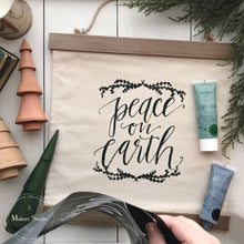 Load image into Gallery viewer, Peace on Earth - Mesh Stencil 12x18
