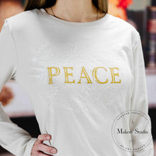 Load image into Gallery viewer, Peace To All - Mesh Stencil - 8.5x11
