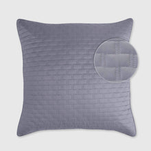 Load image into Gallery viewer, Bamboo Quilted Euro Sham 1 Piece - Platinum

