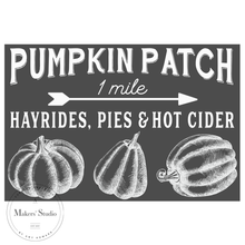 Load image into Gallery viewer, Pumpkins Ahead - Mesh Stencil 12x18
