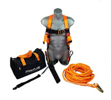 Cargar imagen en el visor de la galería, Frontline RK5PTB25 Combat Complete Roofers Kit with 25&#39; Lifeline
