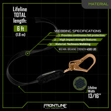Cargar imagen en el visor de la galería, Frontline RPW062R Web Twin Leg 6&#39; SRL with Steel Rebar Hook Ends

