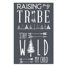 Load image into Gallery viewer, Raising My Tribe - Mesh Stencil 5.5x8.5
