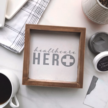 Load image into Gallery viewer, Real Heroes Wear Scrubs - Mesh Stencil 8.5x11
