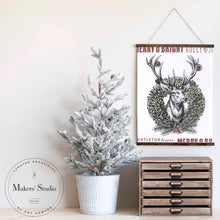 Load image into Gallery viewer, Regal Deer - Mesh Stencil 12x12
