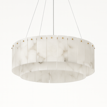 Carregar imagem no visualizador da galeria, Regalis Alabaster Chandelier Light
