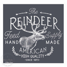 Load image into Gallery viewer, Reindeer Feed - Mesh Stencil 12x12
